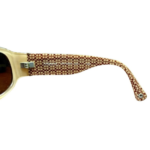 Coach “Keri” Tortoise Shell Prescription Glasses Frames - Picture 3 of 6